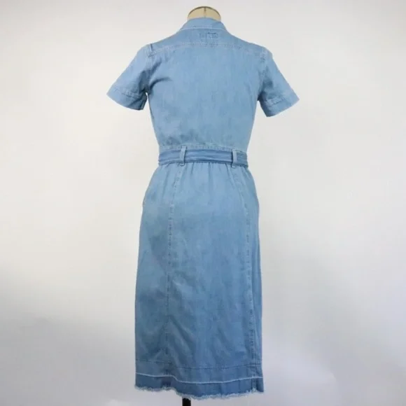 CURRENT/ELLIOTT The Jackie Denim Dress - Picture 3 of 8